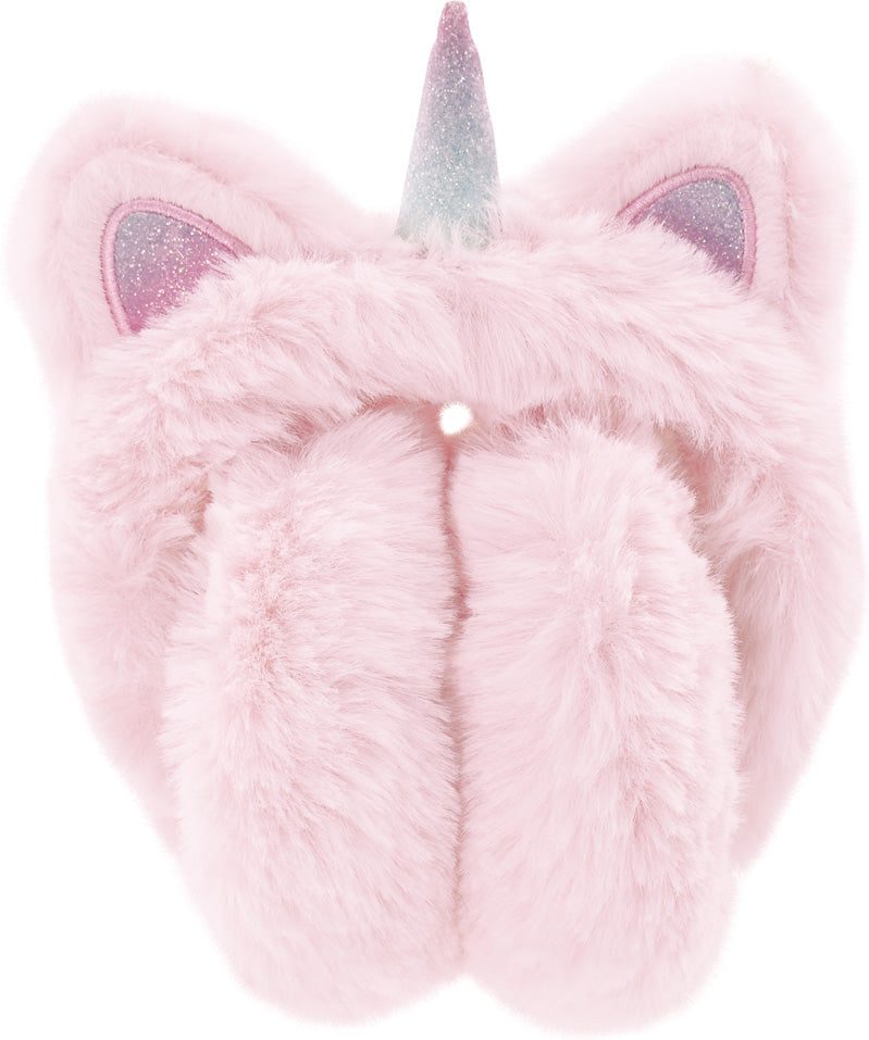 Ear Muffs - Light Pink Unicorn