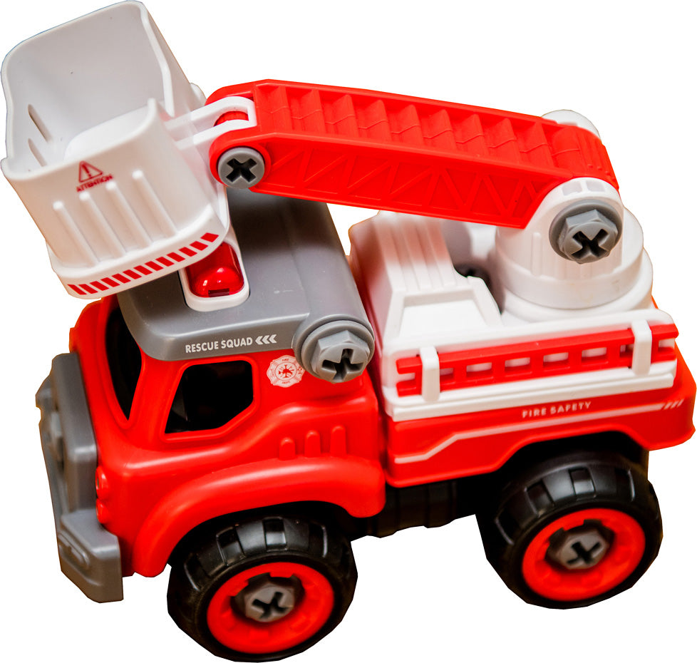 Power Driver Rescue Squad Ladder Truck