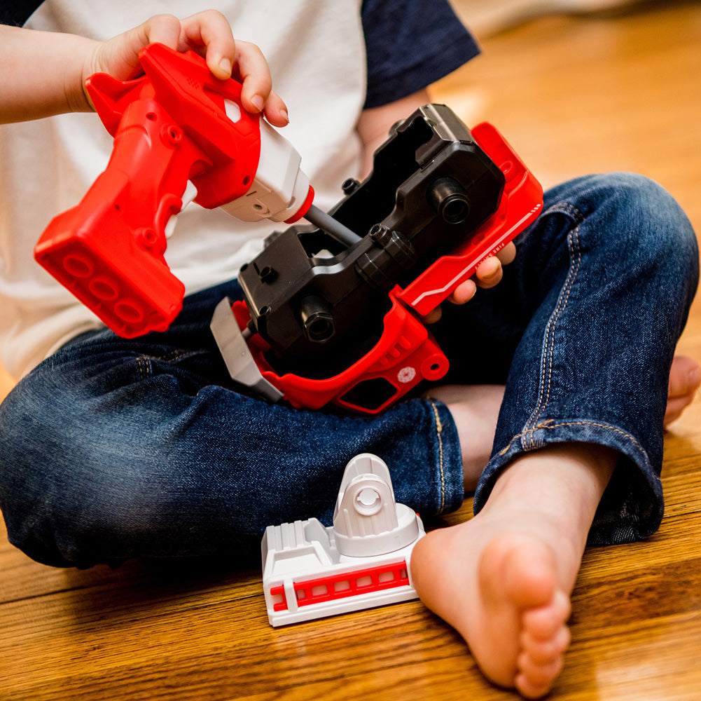 Power Driver Rescue Squad Ladder Truck