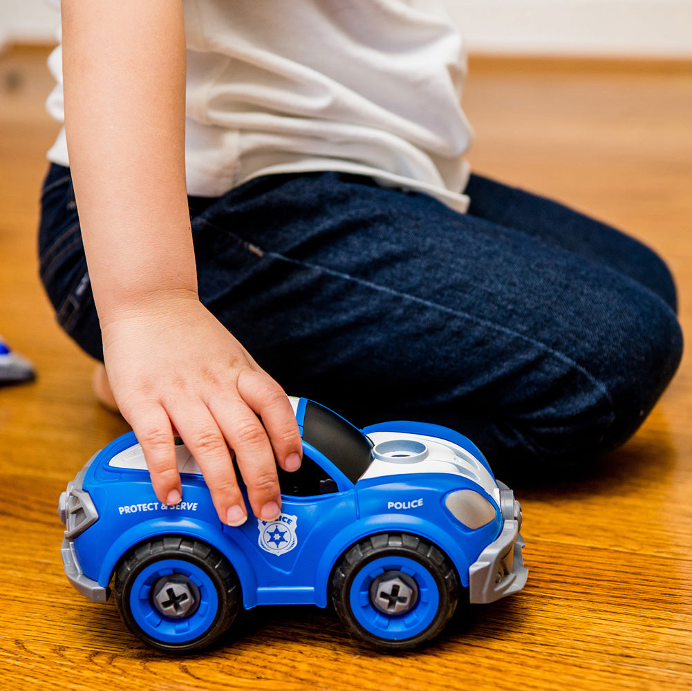 Power Driver Rescue Squad Police Cruiser