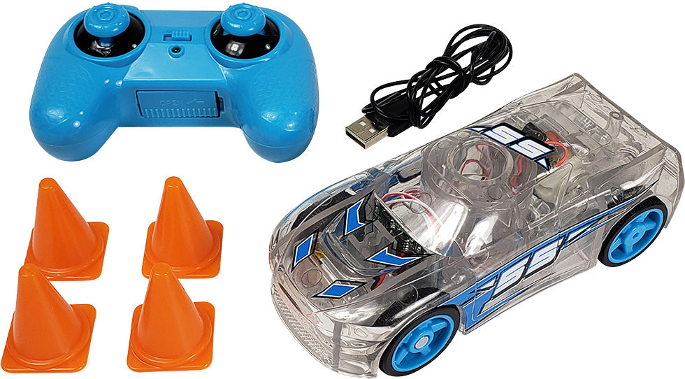 Marble Racers RC Race Car - Blue