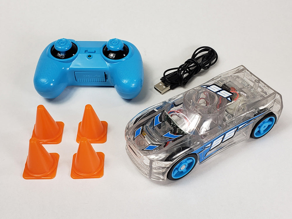 Marble Racers RC Race Car - Blue