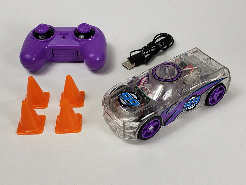 Marble Racers RC Race Car - Purple