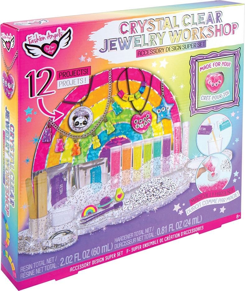 Crystal Clear Jewelry Workshop Accessory Design Super Set
