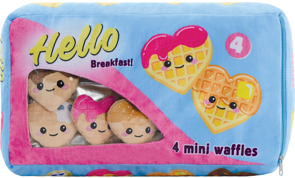 Hello Breakfast Waffles Furry and Fleece Plush