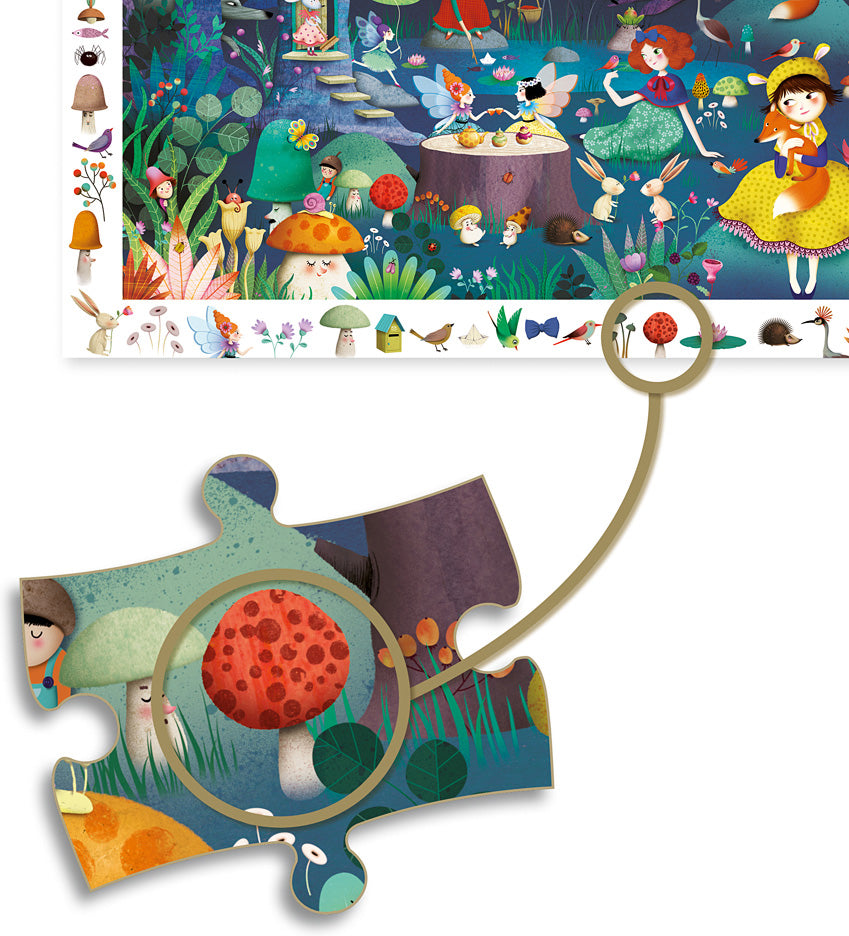 Enchanted Forest Observation 100 Piece Puzzle