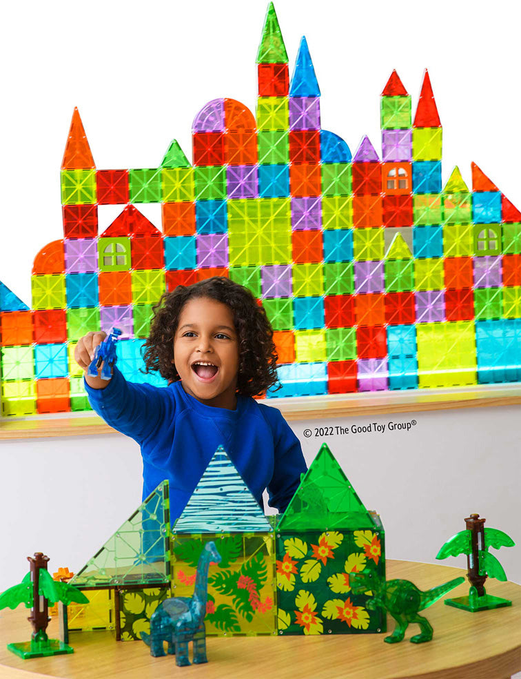 Magna-Tiles Dino World XL (50 Piece Set)
