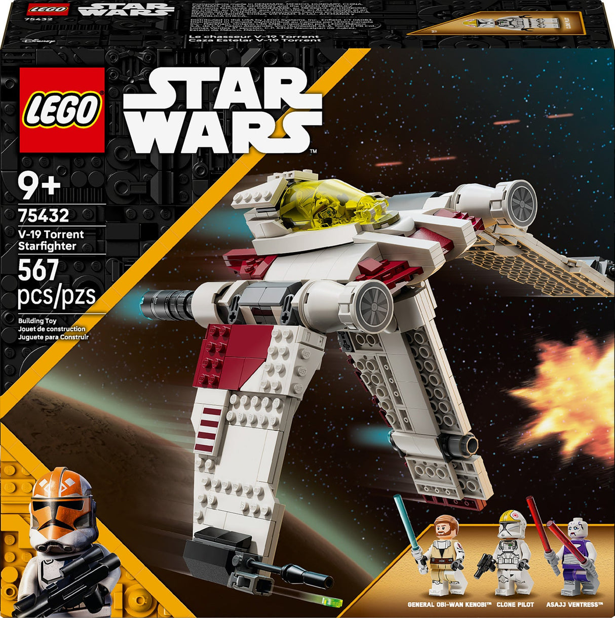 LEGO STAR WARS V-19 Torrent Starfighter