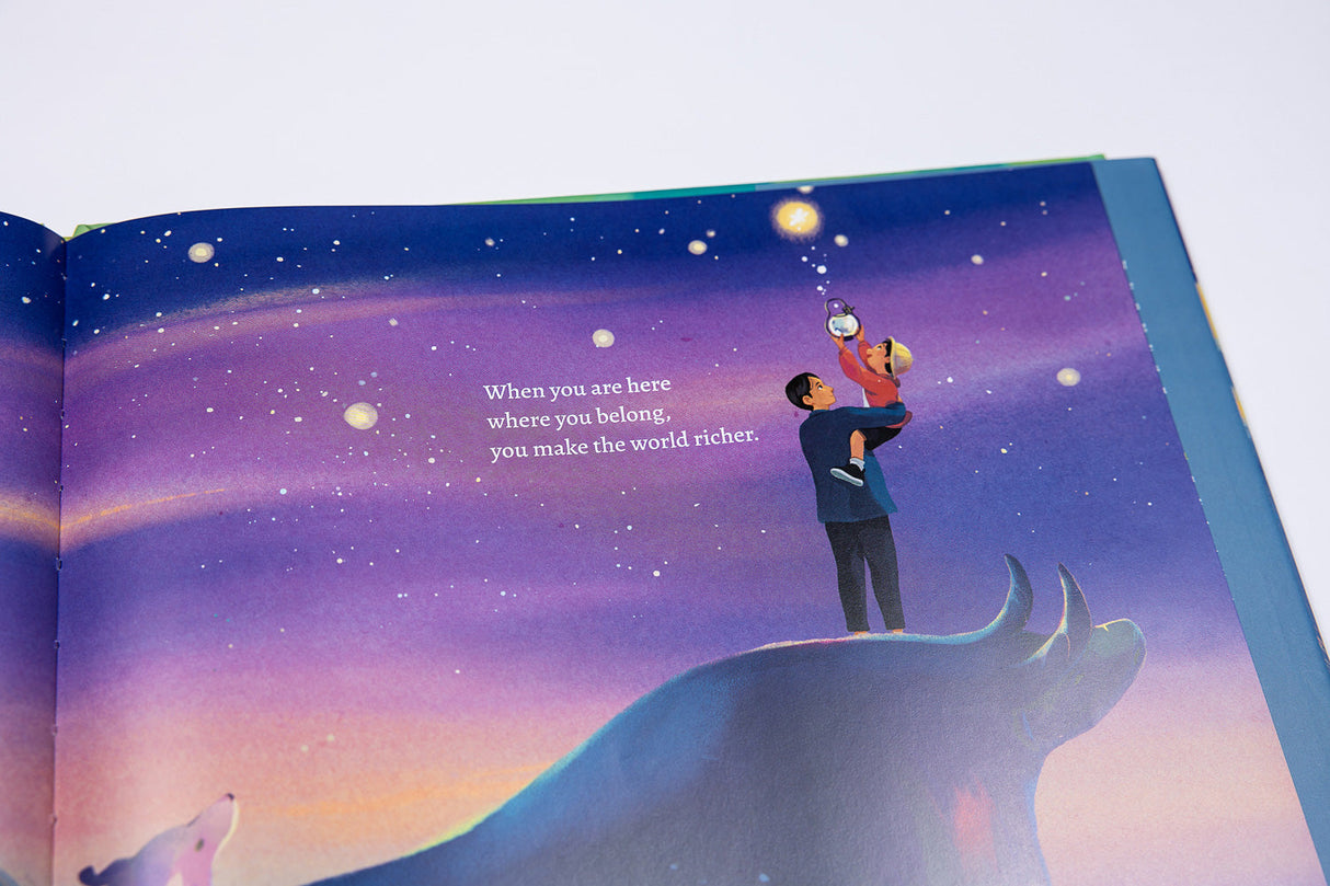 You Make the World Hardcover Book