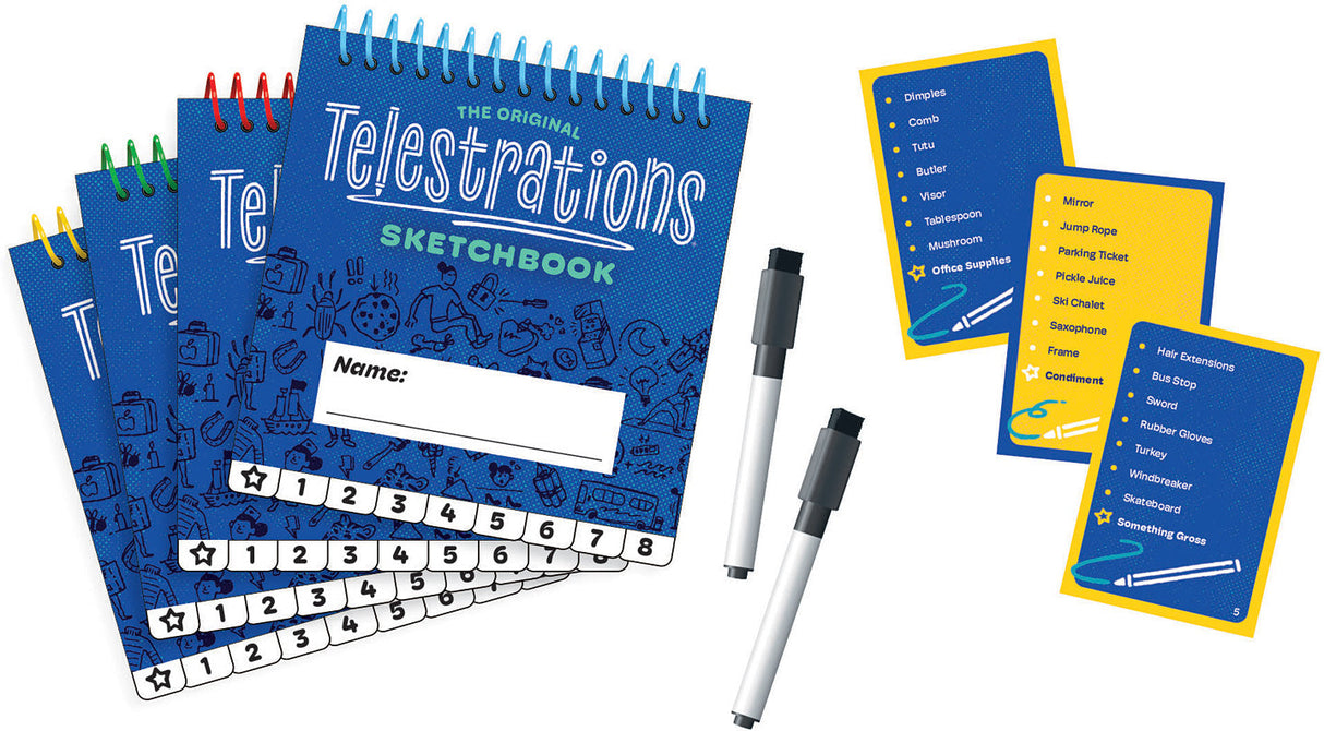 The Original Telestrations - 8 Player Party Pack