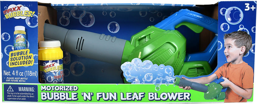 Maxx Bubbles! Motorized Bubble 'N' Fun Leaf Blower