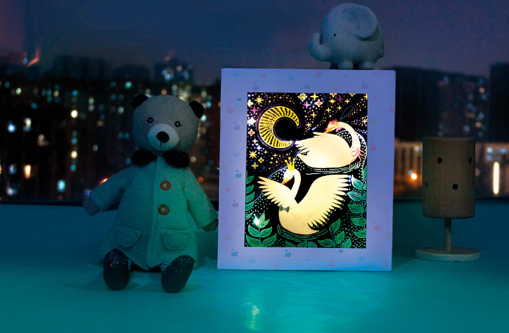 Create Your Own Scratch Art Light Box