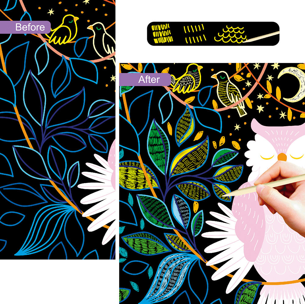 Create Your Own Scratch Art Light Box