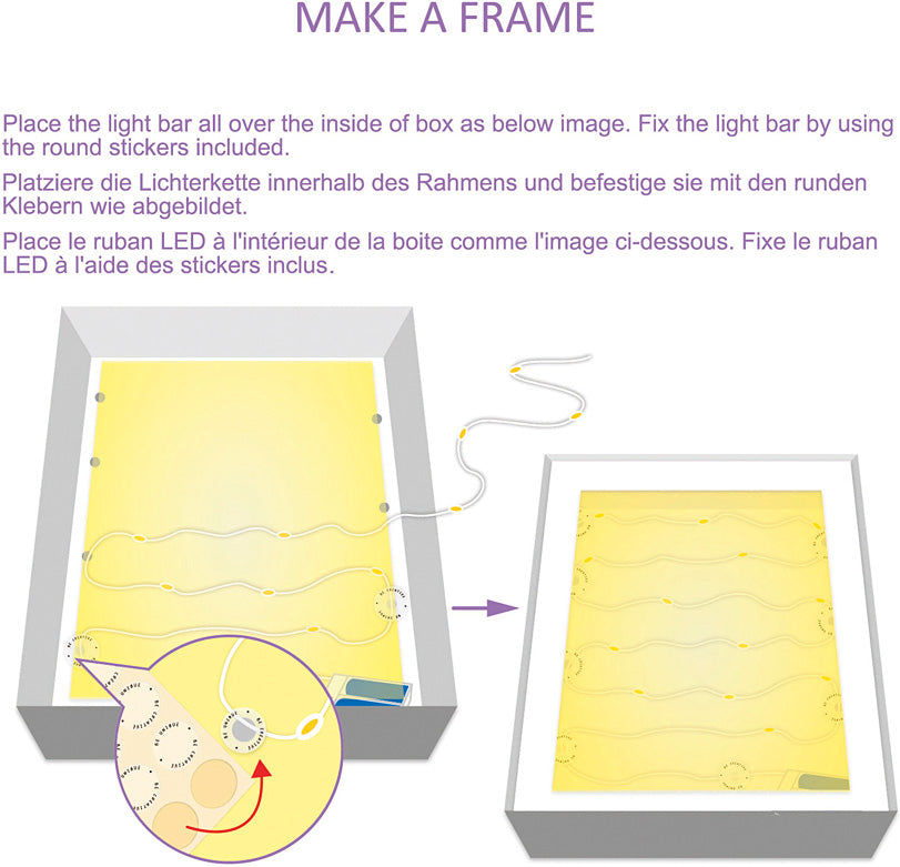 Create Your Own Scratch Art Light Box