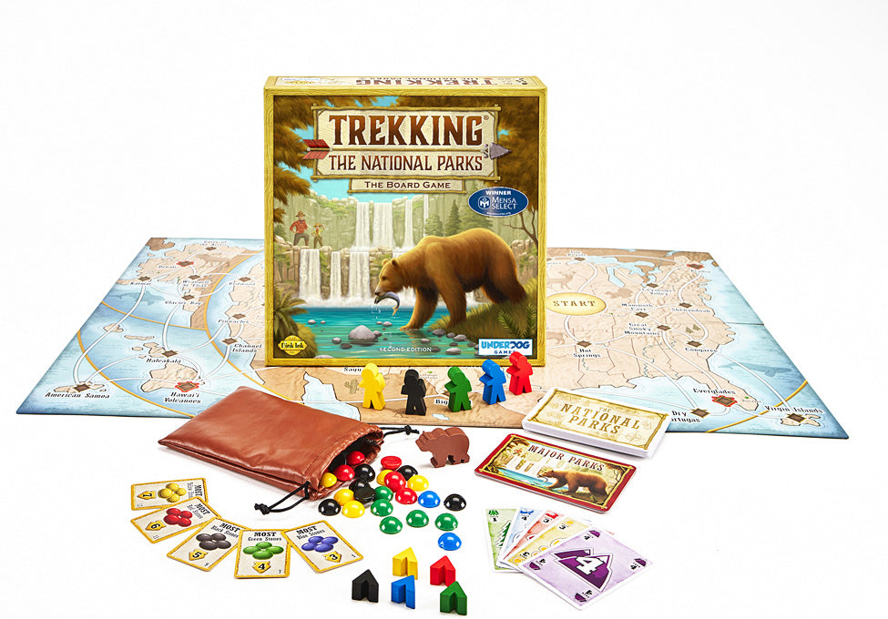 Trekking The National Parks Board Game