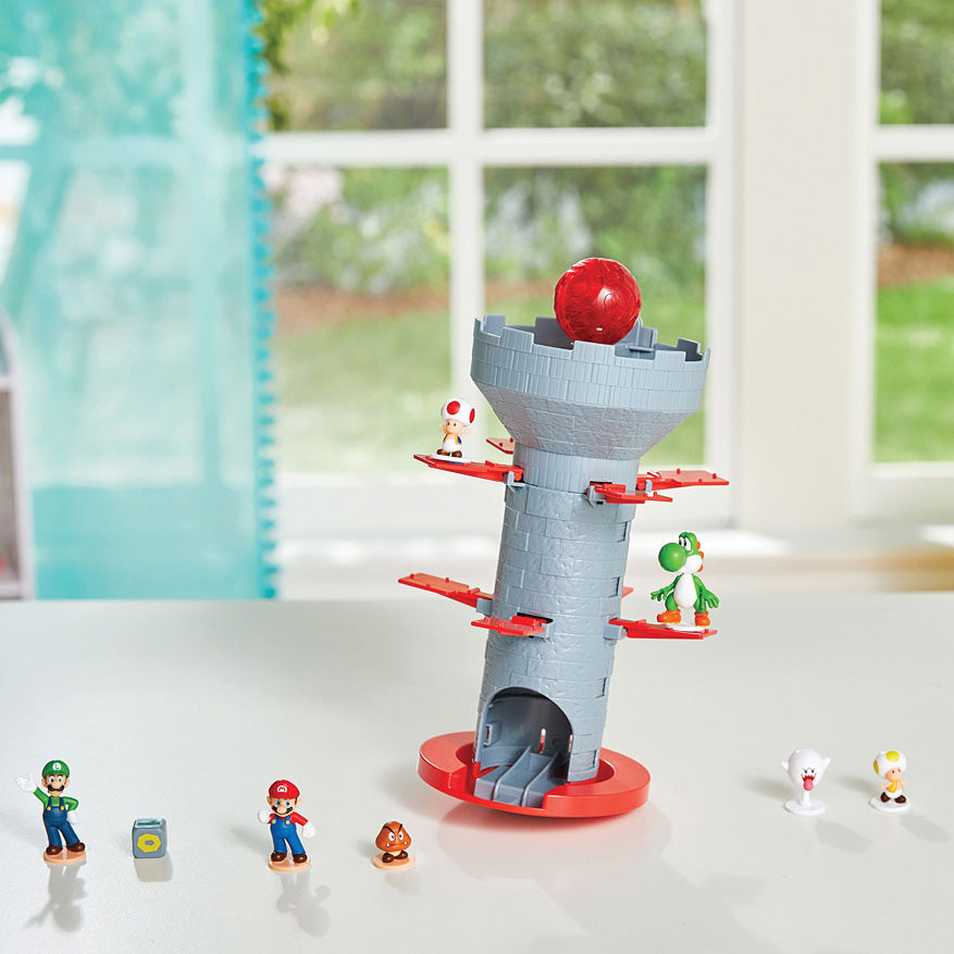 Super Mario Blow Up! Shaky Tower Game
