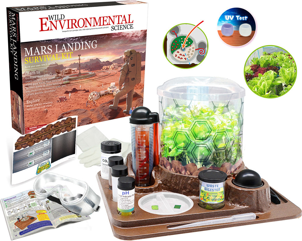 Mars Landing Survival Environmental Science Kit