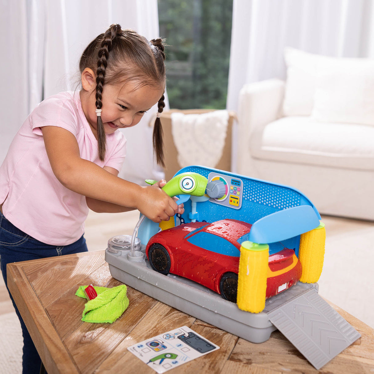 Spray & Shine Car Wash Play Set