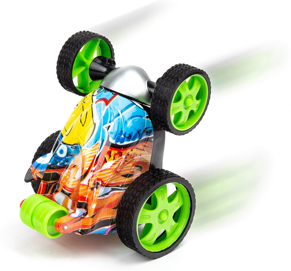 Mini Twist Stunt Rolling RC - Green