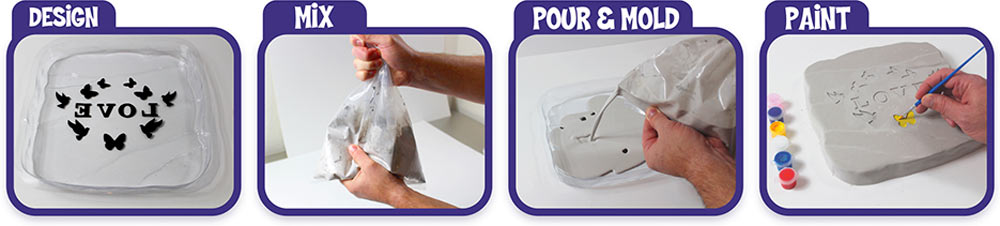 Stepping Stones Casting Kit Memory Lane