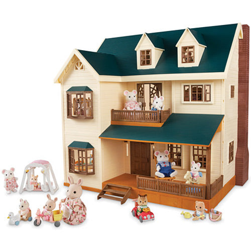 Deluxe Village House Bonus Gift Set