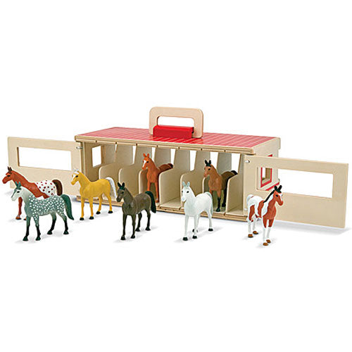 Take-Along Show-Horse Stable