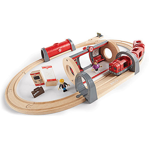 Brio Metro Railway Set
