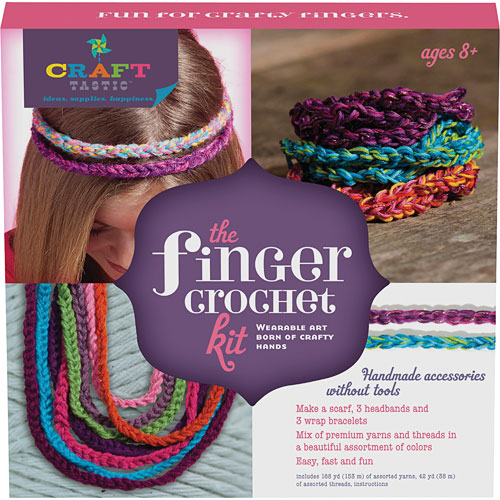 Craft-tastic Finger Crochet Kit