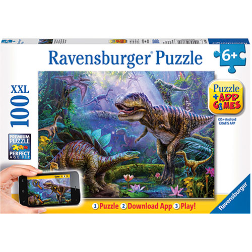 T-Rex 100 pc Puzzle & App Games