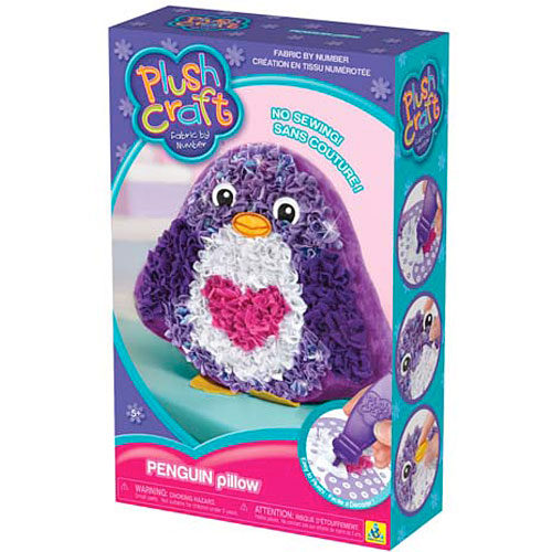 PlushCraft Penguin Pillow