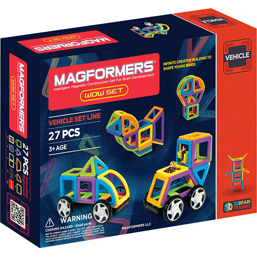 Magformers Wow Vehicle 27 pc Set