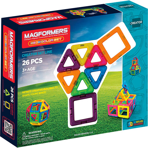 Magformers Creator Neon 26 pc Set