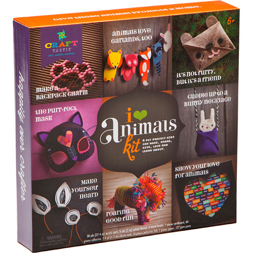 Craft-tastic - I <3 Animals Kit