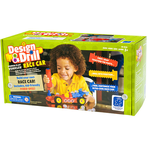 Design & Drill Power Play Vehicle - Race Car