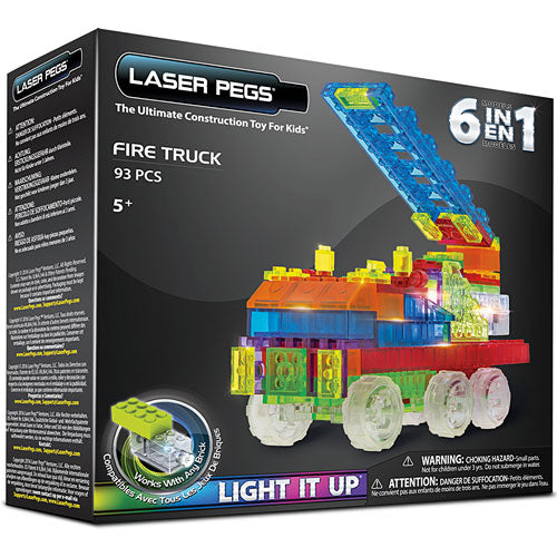 Laser Pegs 6-in-1 Fire Truck