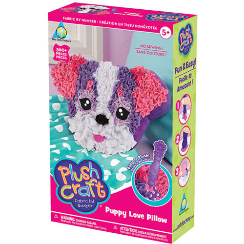 PlushCraft Puppy Love Pillow
