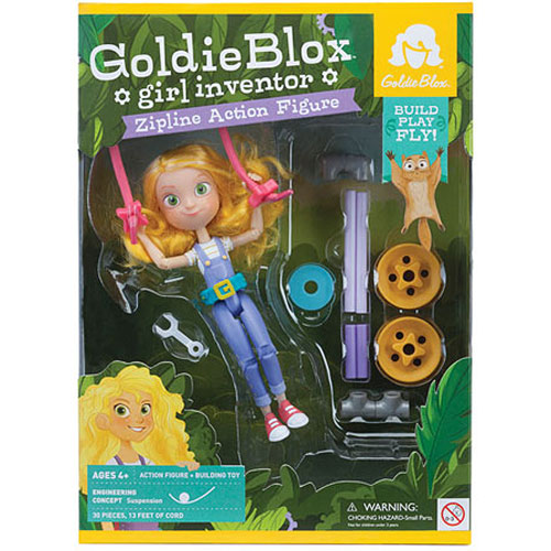 GoldieBlox Zipline Action Figure