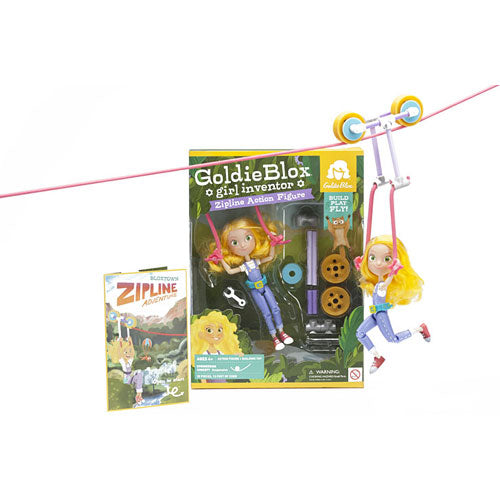 GoldieBlox Zipline Action Figure