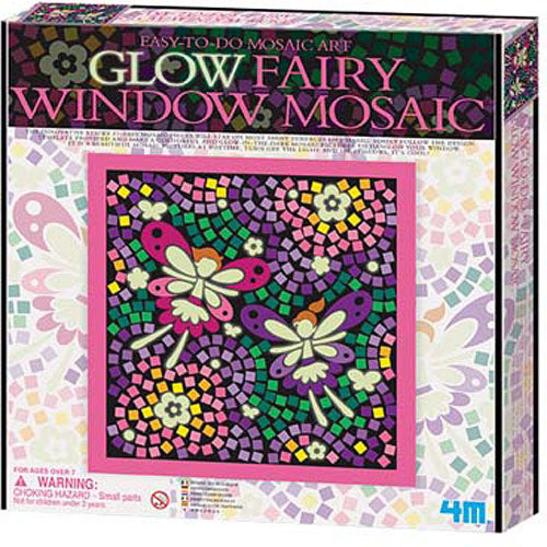 Glow-in-the-Dark Window Mosaic
