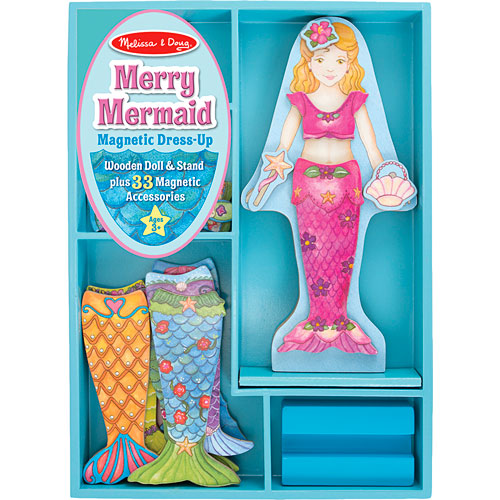 Merry Mermaid Magnetic Dress-Up Set