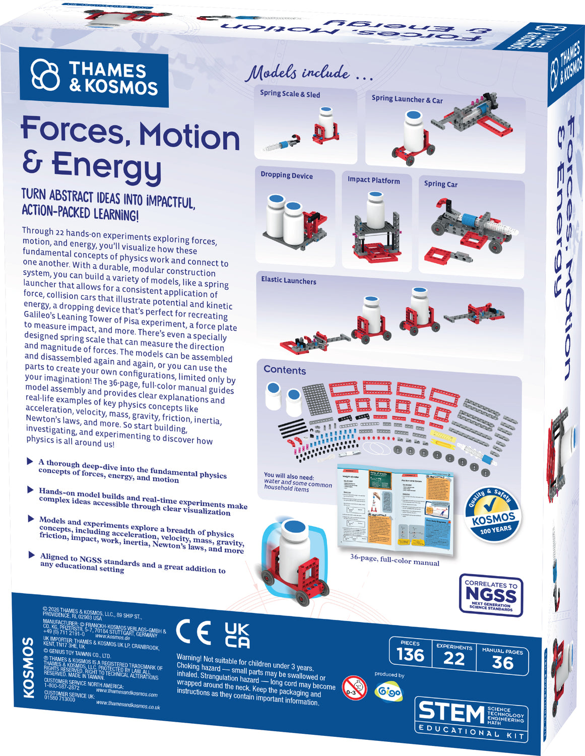 Forces, Motion & Energy