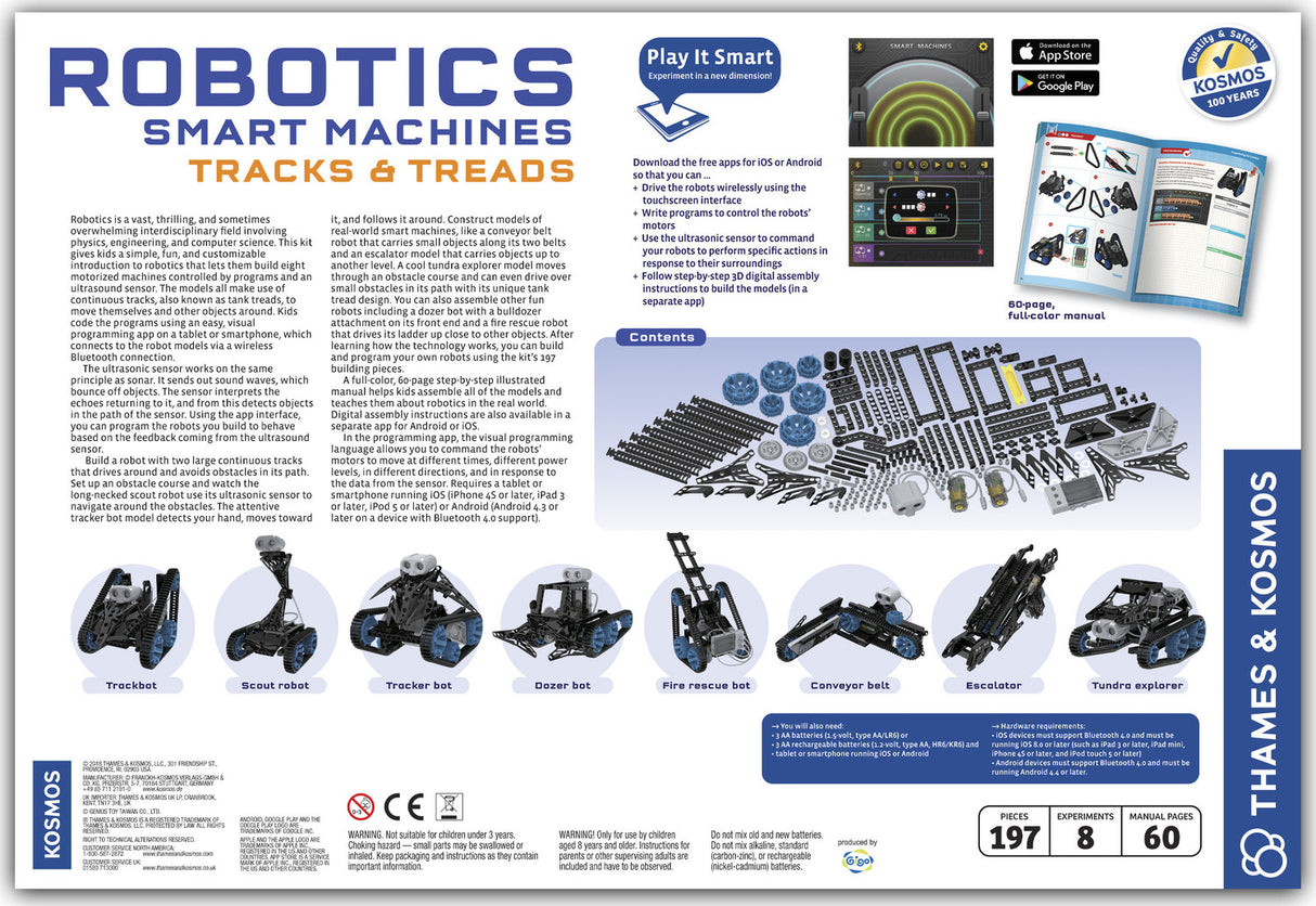 Robotics: Smart Machines - Tracks & Treads