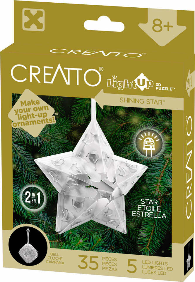 Creatto Holiday Classics - Dashing Reindeer, Shining Star, and Festive Bow (assorted)