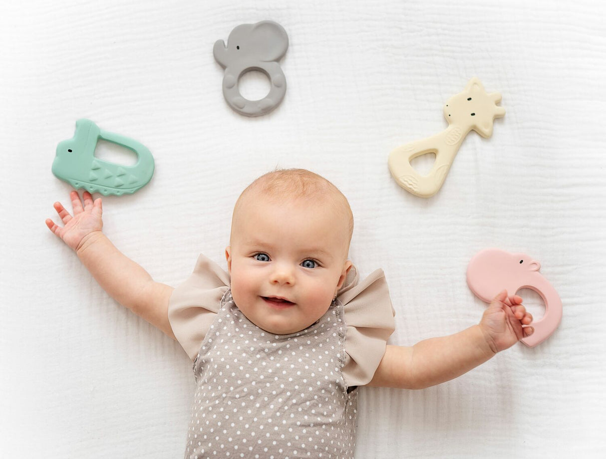 Giraffe - Natural Organic Rubber Teether