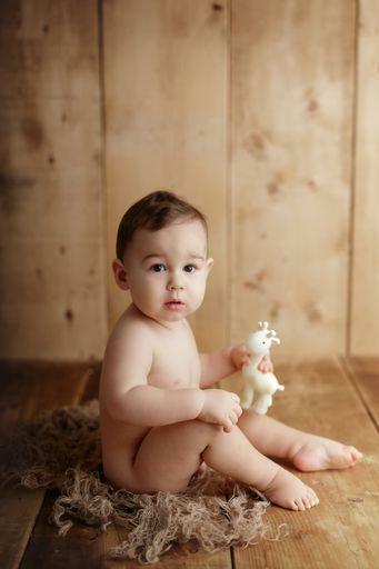 Giraffe - Natural Organic Rubber Rattle