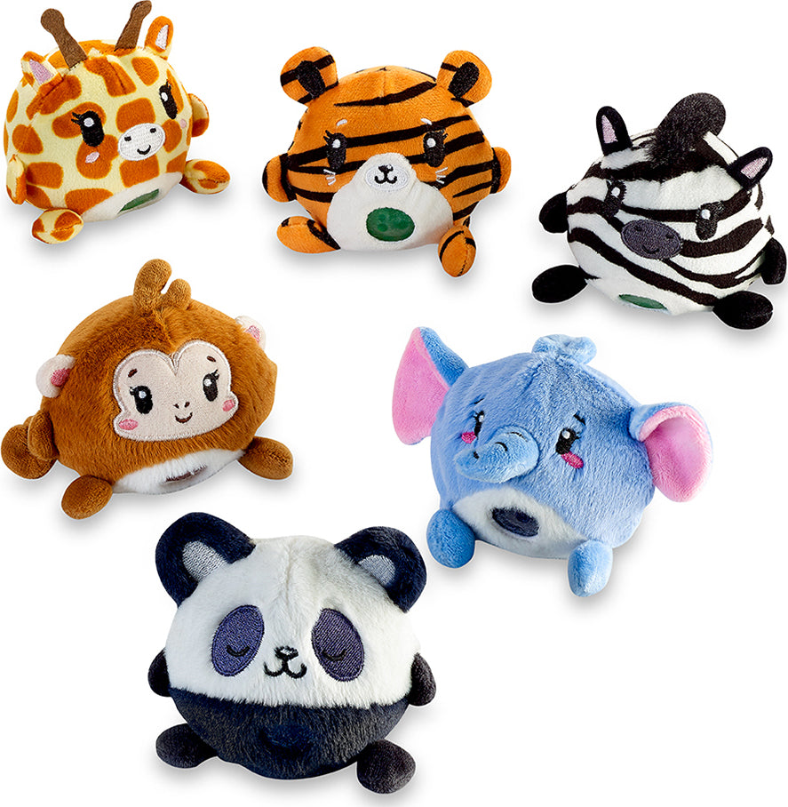 Beadie Buddies Zoo Crew - Mini Sensory Plush Squishy Toy