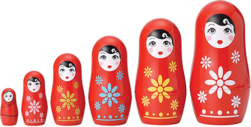 Cutie Nesting Doll