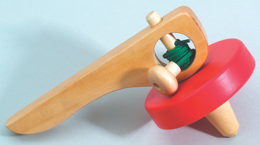 Hand Spinning Top (Red)