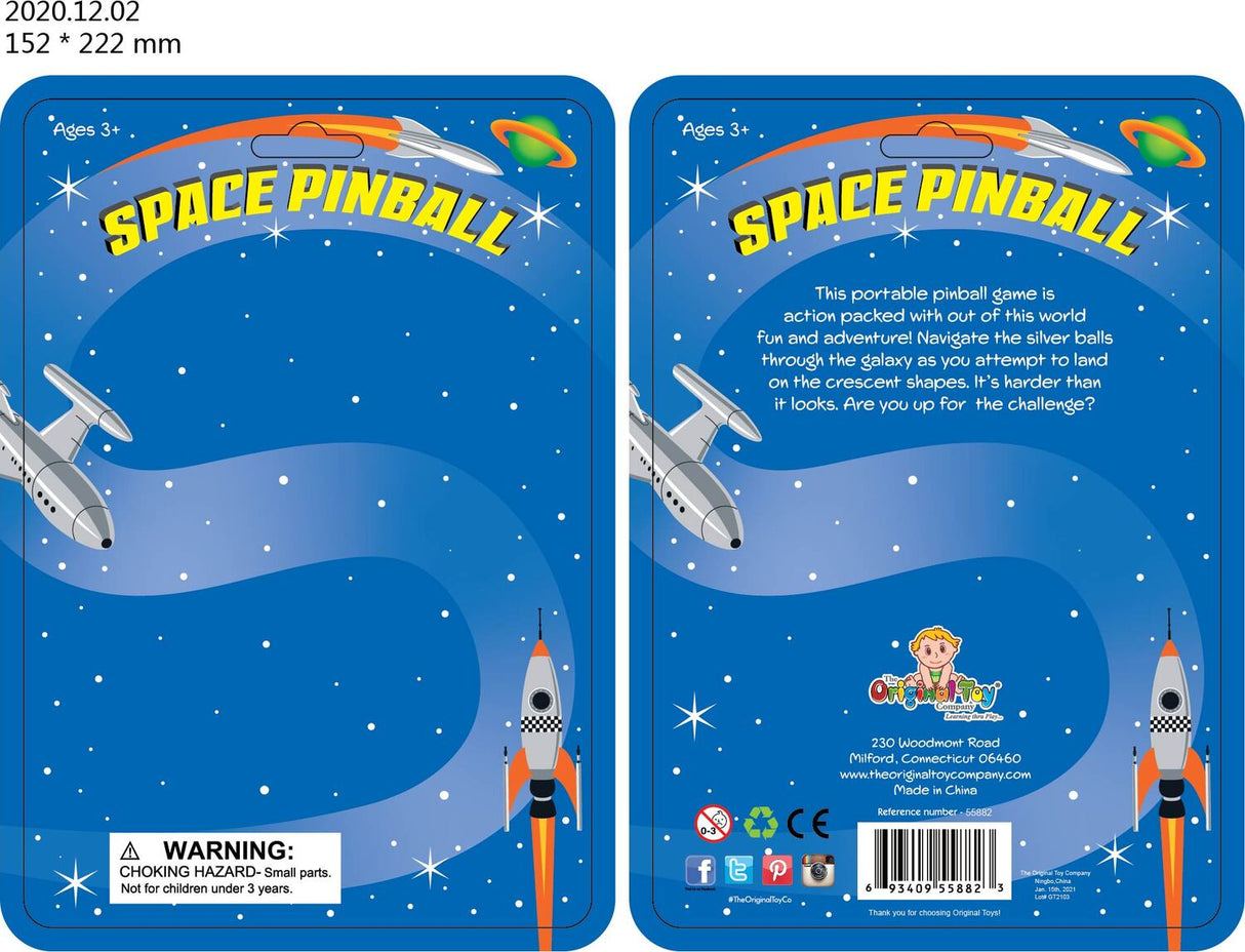 Space Pinball Game
