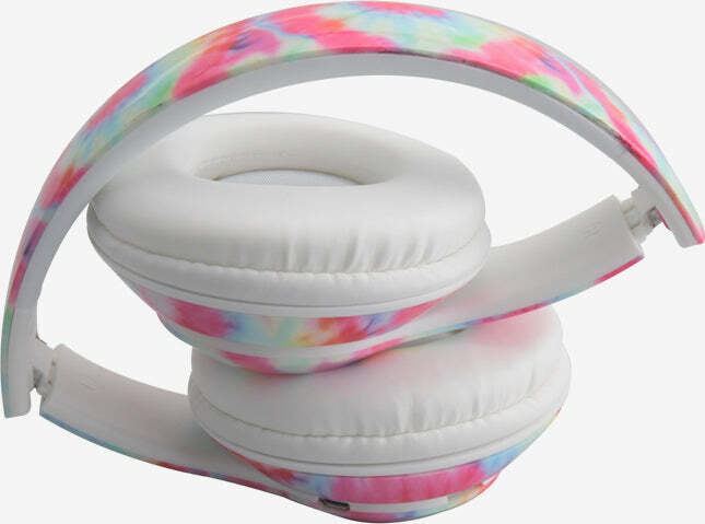 Stereo Bluetooth Head Phones Tie Dye